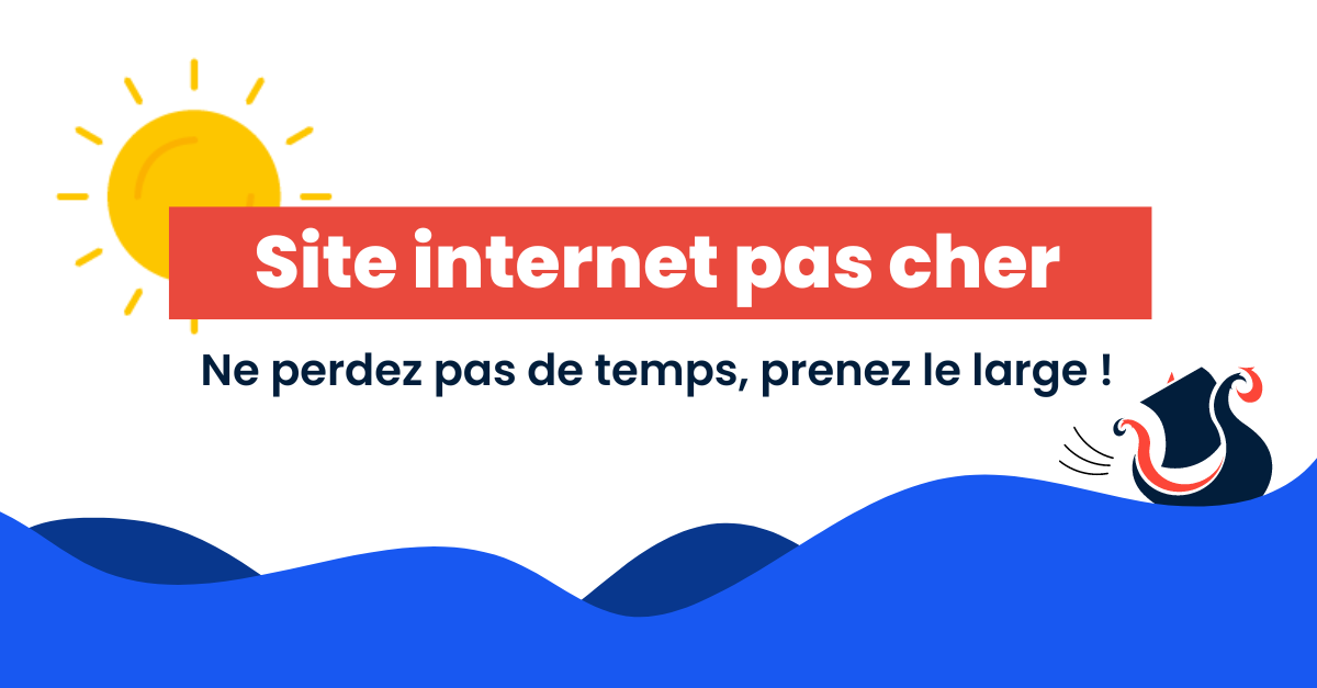 infographie de site internet pas cher